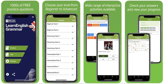 Apps de gramática en inglés - English-Grammar