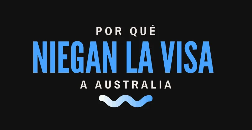 Por qué niegan la visa a Australia