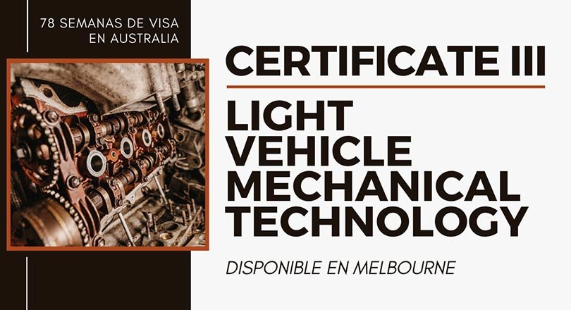 Certificate III in Light Vehicle Mechanical Technology