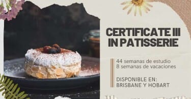 Certificate III in Patisserie
