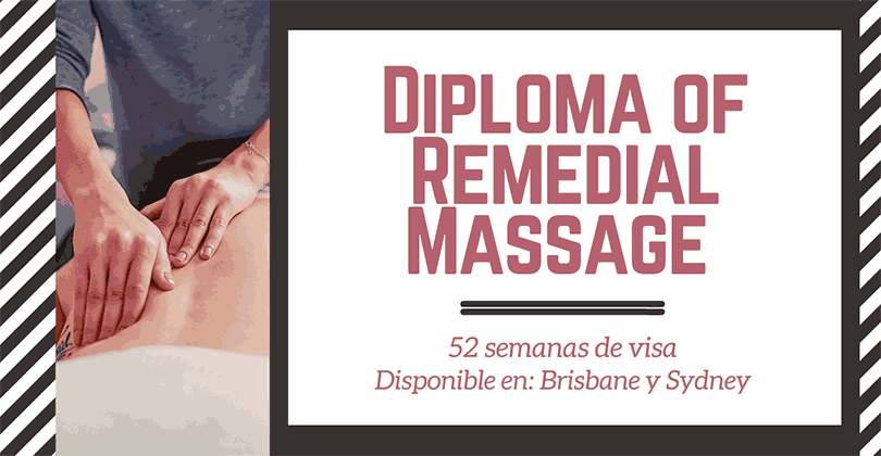 Cursos VET en Australia - Diploma of Remedial Massage