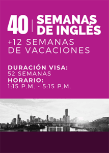 Curso de Ingles en Brisbane - 40 semanas