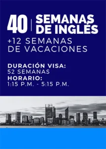 Curso de Ingles en Perth - 40 semanas Curso de Ingles en Perth - 40 semanas