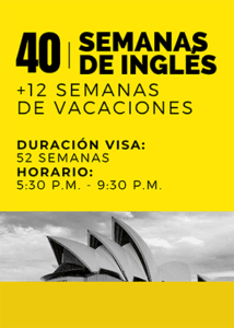 Curso de Ingles en Sydney - 40 semanas