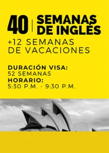 Curso de Ingles en Sydney - 40 semanas Curso de Ingles en Sydney - 40 semanas