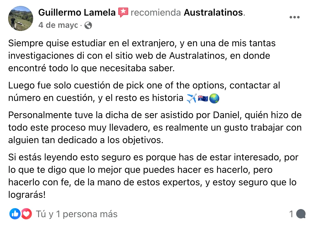 Visa para Irlanda: tipos, requisitos y trámites 11 Visa de Estudiante a Australia - Opiniones Australatinos