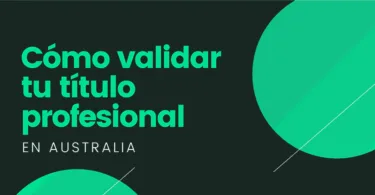 Cómo validar el título profesional en Australia