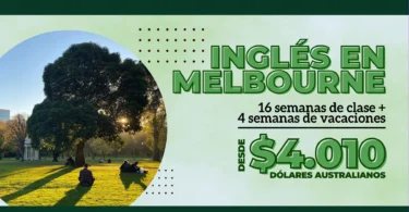 16 semanas | Melbourne | 5:10pm 19 Curso de inglés - Melbourne 16 semanas
