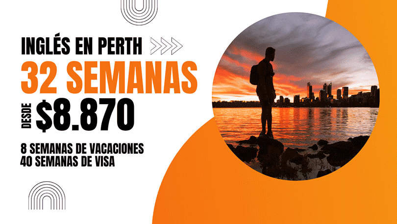 Curso de inglés - Perth 32 semanas