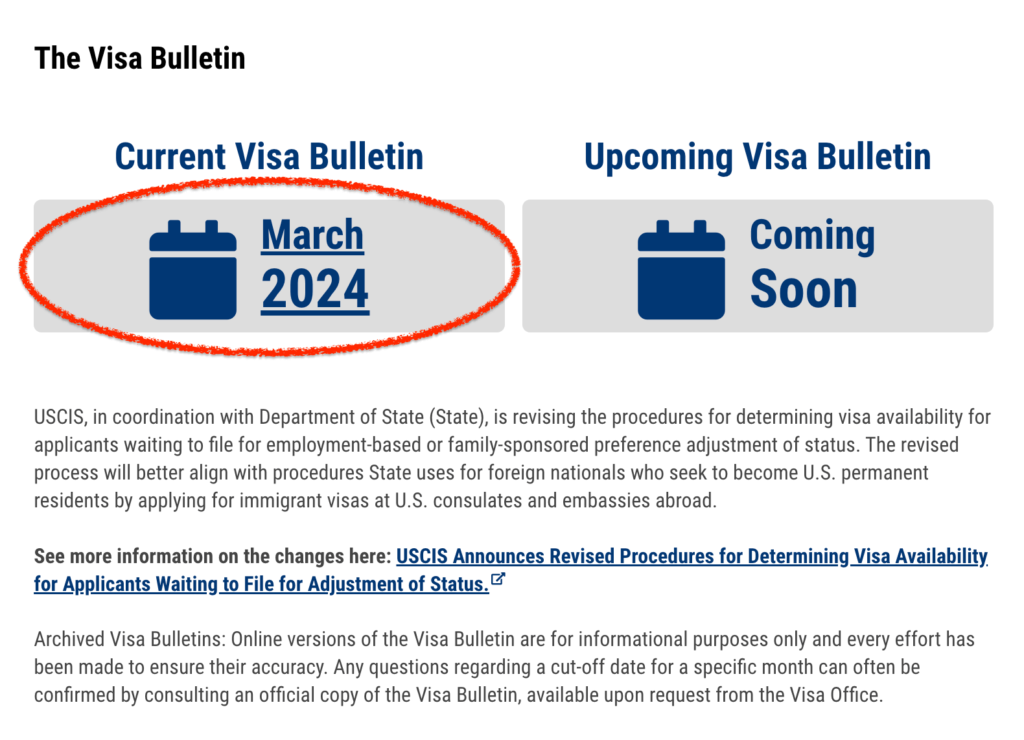 Visa Bulletin - Cuánto demora la Visa EB-3