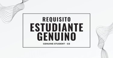 Requisito de Estudiante Genuino o Genuine Student GS - Cover