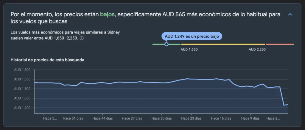 Cuanto sale estudiar ingles en Australia - Vuelos Google Flights