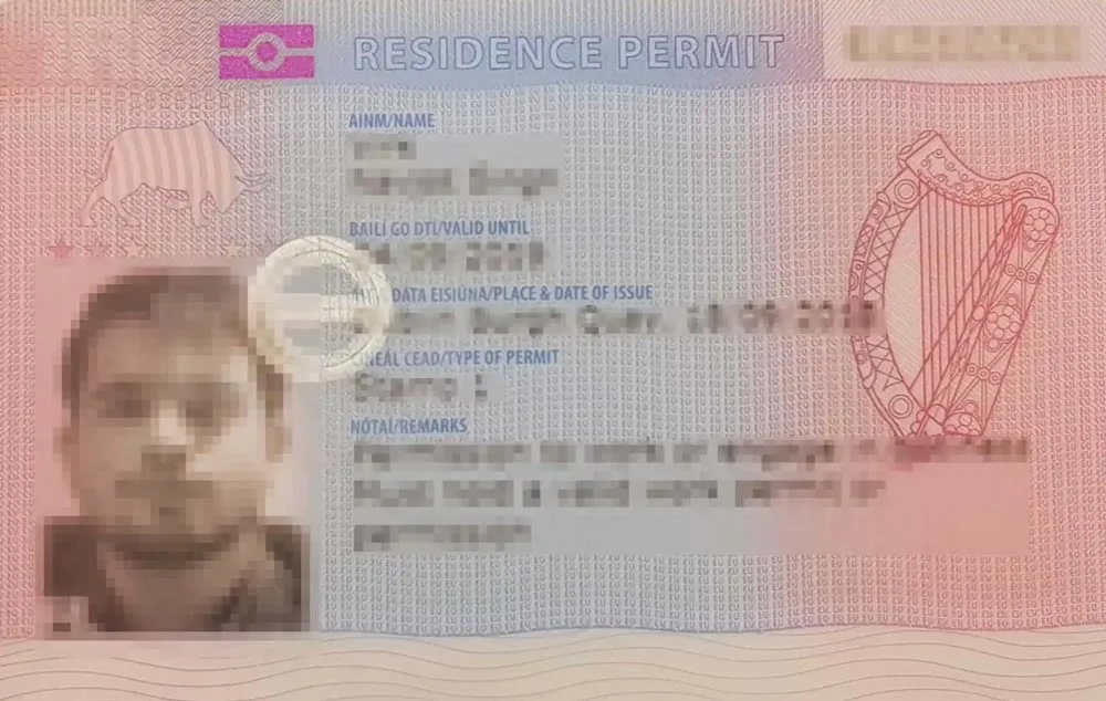 Visa para Irlanda: tipos, requisitos y trámites 6 Visa para Irlanda - IRP - Irish Residence Permit