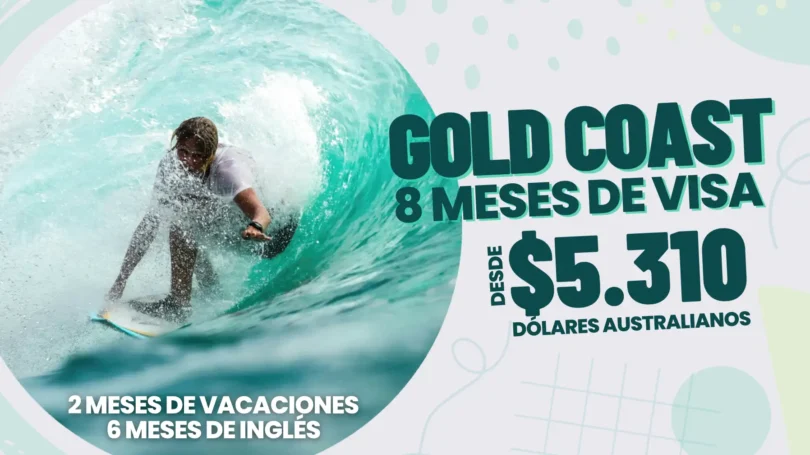 24 semanas | Gold Coast | 9:00am 1 Ingles - Gold Coast - 24 semanas