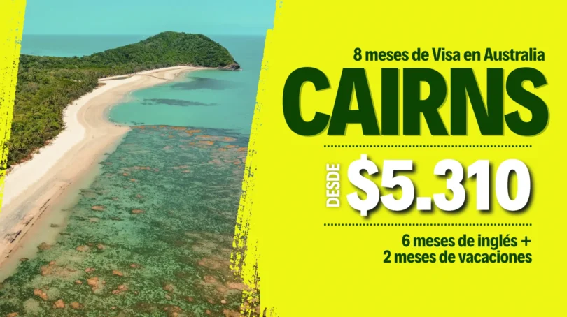 24 semanas | Cairns | 9:00am 1 Ingles en Cairns - 24 semanas