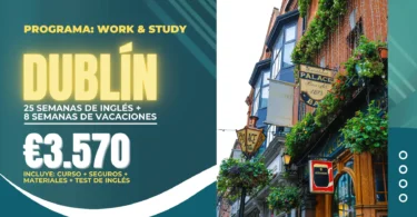 Curso de Ingles en Dublín - 25 semanas - Work & Study