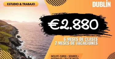 Curso de Ingles en Dublín - 25 semanas - Work & Study