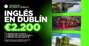 Curso de Ingles en Dublín - 25 semanas - Work & Study